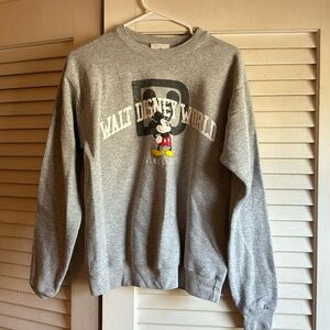 Walt Disney World Gray Crewneck